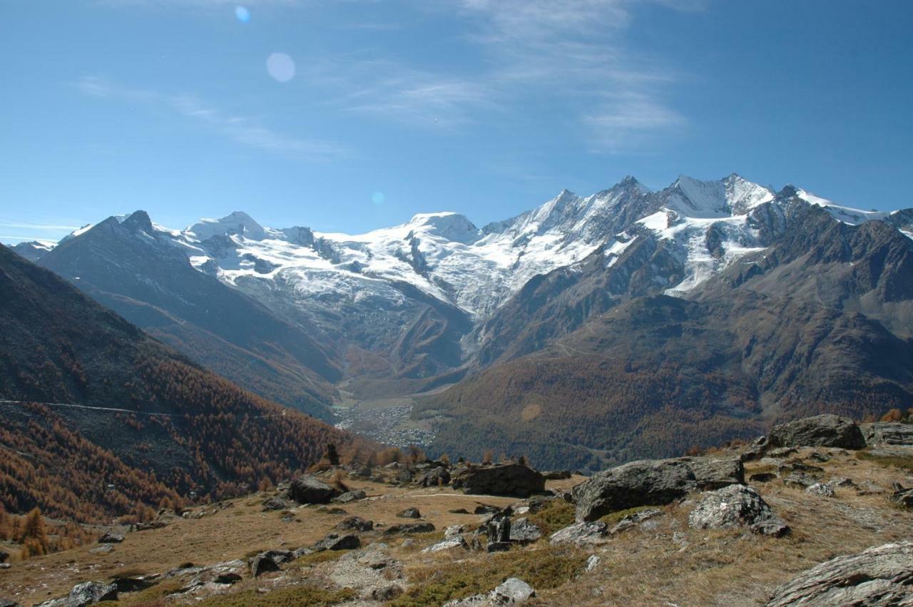 Appartamento Haus Wiedersehen, Weissmies Saas-Grund Esterno foto