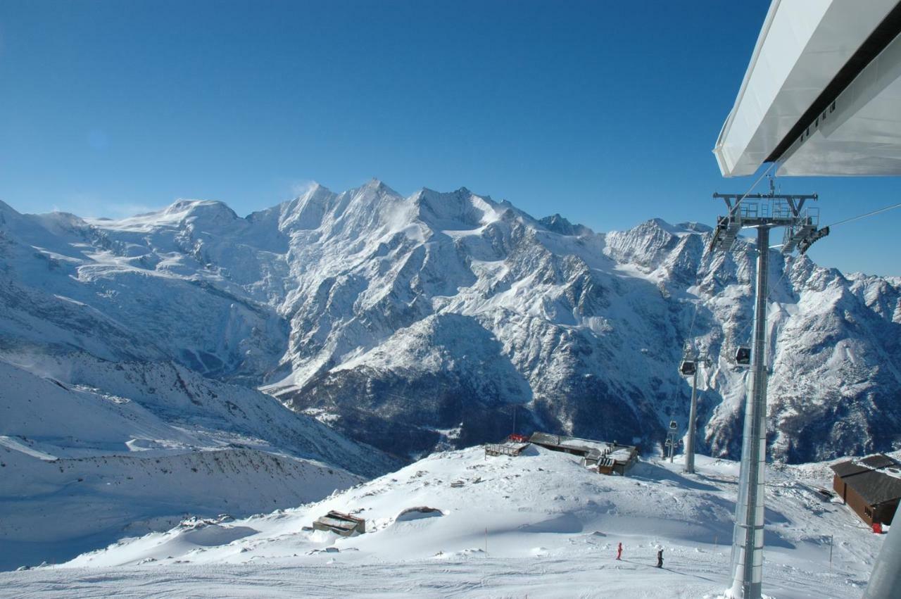 Appartamento Haus Wiedersehen, Weissmies Saas-Grund Esterno foto