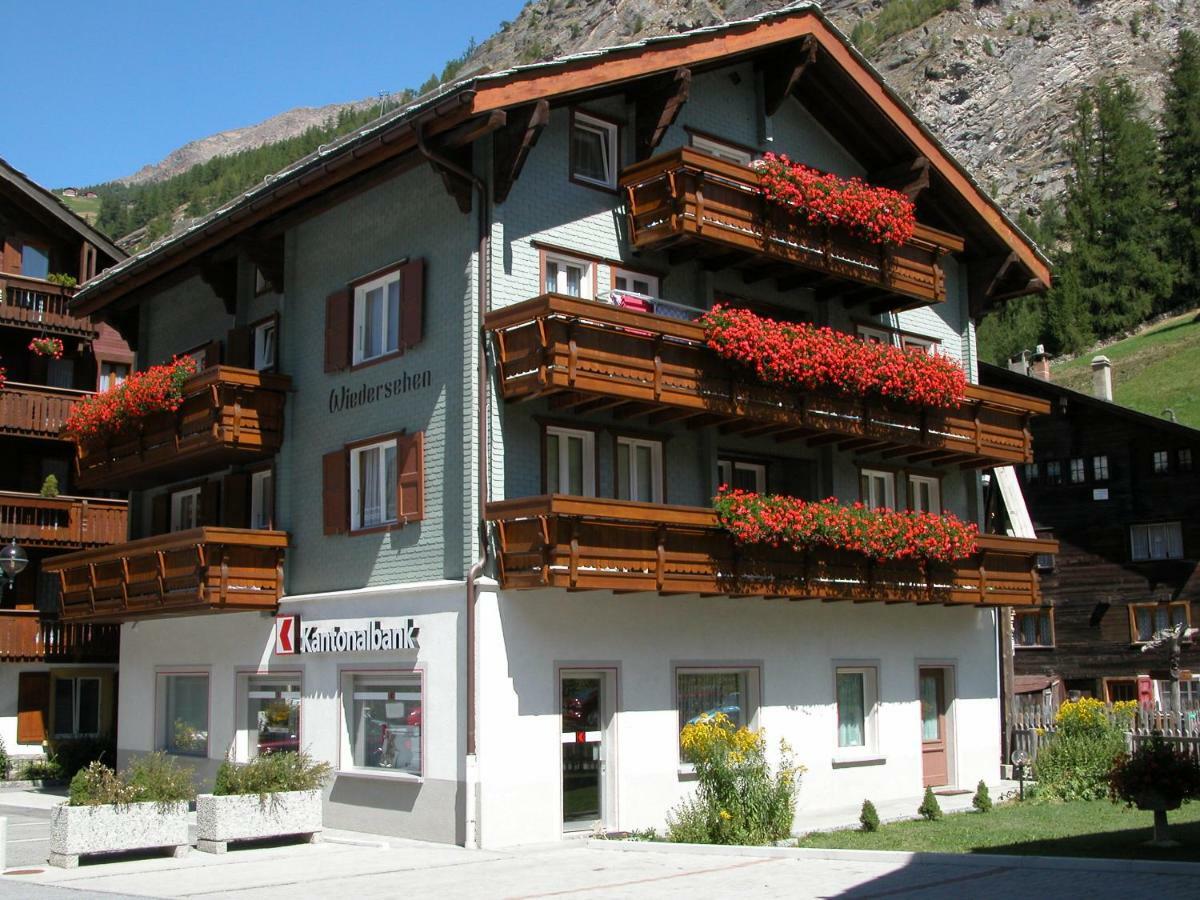 Appartamento Haus Wiedersehen, Weissmies Saas-Grund Esterno foto